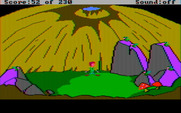 Black Cauldron, The for IBM PC/Compatibles - Fell into a cave.