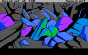 Black Cauldron, The for IBM PC/Compatibles - Lost in a maze of rocks...