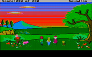 Black Cauldron, The for IBM PC/Compatibles - Walking into the sunset...