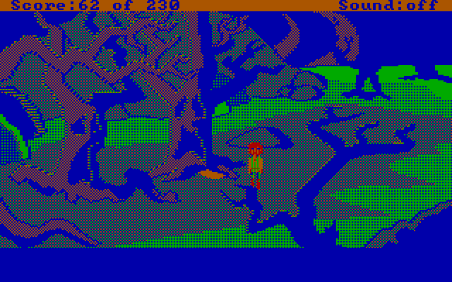 Black Cauldron, The IBM PC/Compatibles Screenshot: My journey continues...