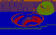 Black Cauldron, The for IBM PC/Compatibles - A spiral staircase...