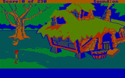 Black Cauldron, The for IBM PC/Compatibles - Game start.