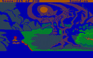 Black Cauldron, The for IBM PC/Compatibles - Floating down the river...