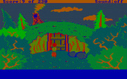 Black Cauldron, The for IBM PC/Compatibles - The entrance to a hidden home!