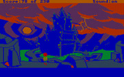 Black Cauldron, The for IBM PC/Compatibles - The castle off in the distance...