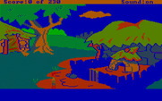 Black Cauldron, The for IBM PC/Compatibles - Hen Wen lives in this little hut.