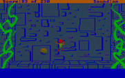Black Cauldron, The for IBM PC/Compatibles - Don't get hit by falling rocks when climbing...