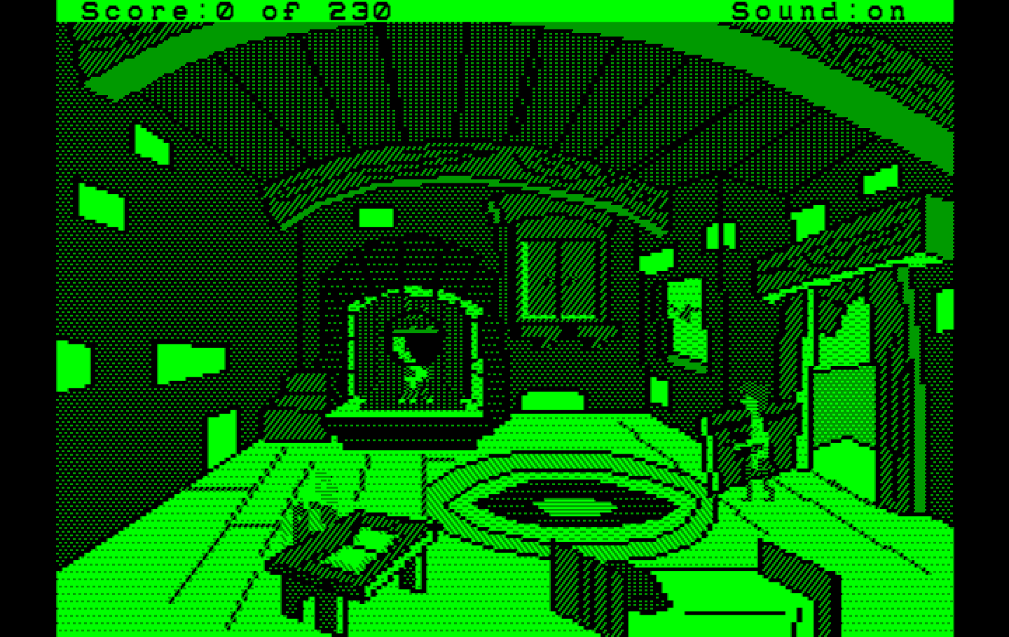 Black Cauldron, The IBM PC/Compatibles Screenshot: Inside that little home.