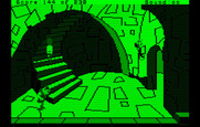 Black Cauldron, The for IBM PC/Compatibles - Time to escape before that thing catches me!