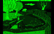 Black Cauldron, The for IBM PC/Compatibles - The bridge leaving my home...