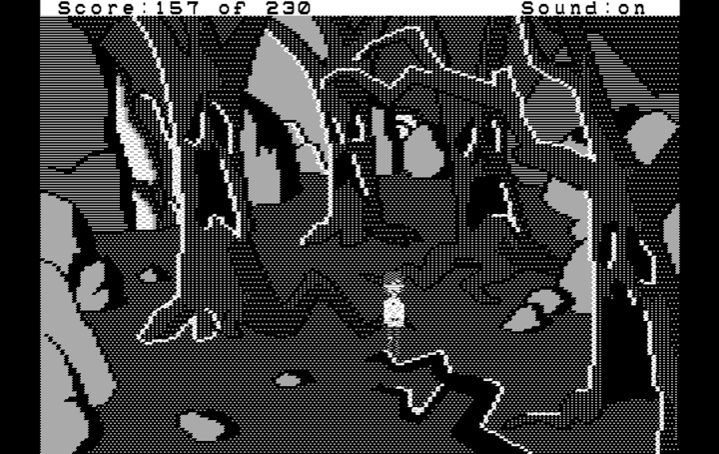 Black Cauldron, The IBM PC/Compatibles Screenshot: Another spooky forest...