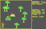 StarQuest: Star Warrior for IBM PC/Compatibles - That heavy tank could cause trouble for you...