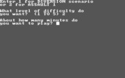 StarQuest: Star Warrior for IBM PC/Compatibles - Setting some game options...
