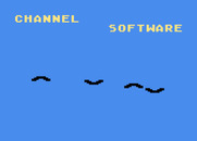 Wizard of Akyrz, The for Atari 8-bit - The bats fly into place to form an 8...