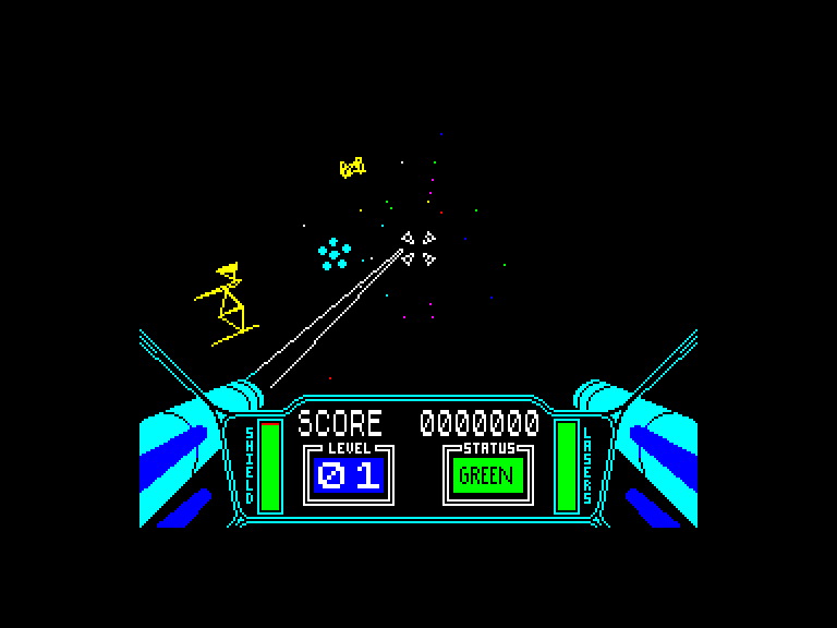 3D Starstrike Enterprise Screenshot: The battle begins.