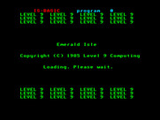 Emerald Isle for Enterprise - Loading screen.