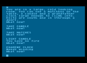 Lords of Time for Atari 8-bit - Taking some items...
