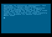 Colossal Adventure for Atari 8-bit - Starting screen.