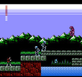 Castlevania II: Simon's Quest for NES / Famicom - A dangerous bridge to cross...