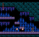 Castlevania II: Simon's Quest for NES / Famicom - Leaving a cavern...