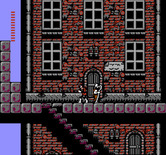 Castlevania II: Simon's Quest for NES / Famicom - Game start.