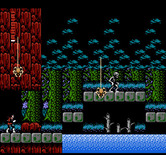 Castlevania II: Simon's Quest for NES / Famicom - Entering another dangerous forest...