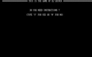 El Grinch for IBM PC/Compatibles - Do you need instructions?