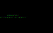 El Grinch for IBM PC/Compatibles - I won this time!