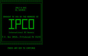 El Grinch for IBM PC/Compatibles - Title screen.