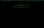 El Grinch for IBM PC/Compatibles - Do you need instructions?