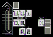 Hi-Res Cribbage for Apple II - Select a card to play.