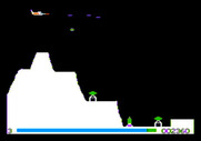 Pegasus II for Apple II - Drop bombs on these targets...