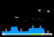 Pegasus II for Apple II - A few opponents destroyed, more will appear!