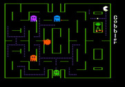 Gobbler for Apple II - If you can, eat the fruit for bonus points!