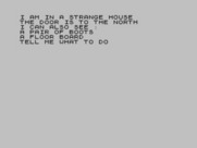 Adventure A for ZX Spectrum - I'm in a strange house...