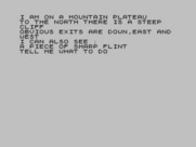 Adventure A for ZX Spectrum - The game begins.