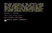 Adventure C for Commodore 64 - Game start.