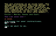 Adventure C for Commodore 64 - Now I got a coin...