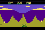 Artillery Duel for Atari 2600 - Game start.