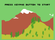 Artillery Duel for ColecoVision - Press keypad button to start.