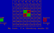 Othello for IBM PC/Compatibles - Game start.