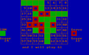 Othello for IBM PC/Compatibles - The computer will play space 61...