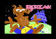 Borzak for Commodore 64 - Loading screen.