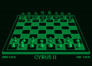 Cyrus II for Amstrad PCW - Starting screen.