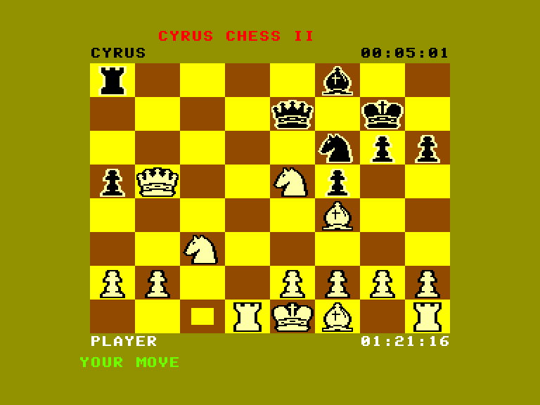 Cyrus II Enterprise Screenshot: Your move, human player...