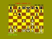 Cyrus II for Enterprise - Chess in progress...
