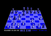 Cyrus II for Amstrad CPC - Chess in progress...