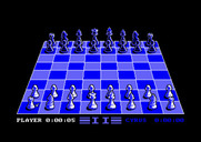 Cyrus II for Amstrad CPC - Game start.