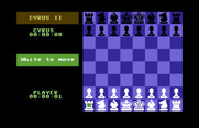 Cyrus II for Commodore 64 - Starting screen.