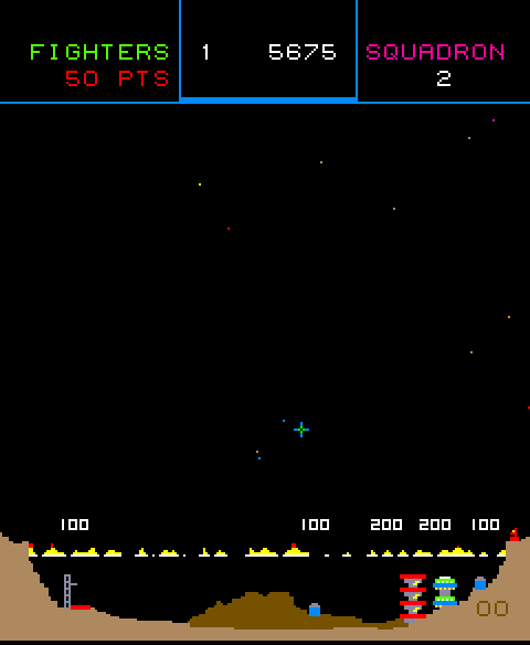Colony 7 Arcade Screenshot: Level completed!